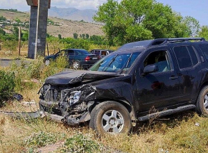 Նոր Երզնկա գյուղում բախվել են չորս ավտոմեքենաներ․ կան տուժածներ