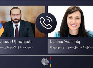 ՀՀ ԱԳ նախարարը հեռախոսազրույց է ունեցել Բուլղարիայի ԱԳ նախարարի հետ