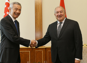 Արմեն​ Սարգսյանը​ Սինգապուրի​ ազգային​ տոնի​ առթիվ ​շնորհավորել է​ այդ​ երկրի​ նախագահ​ Հալիմա Յակոբին​ և​ վարչապետ ​Լի​ Սյեն​ Լունին