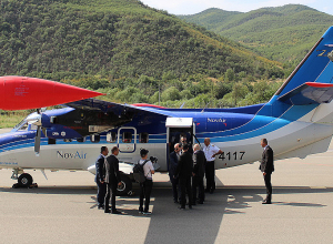 Արայիկ Հարությունյանը և Արմեն Գրիգորյանը ներկայացուցչական չվերթով մեկնել են Կապան