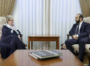 Արարատ Միրզոյանն ընդունել է Անդրեա Վիկտորինին՝ Հայաստանում վերջինիս դիվանագիտական առաքելության ավարտի կապակցությամբ