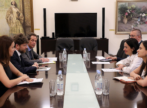 Նախարար Ժաննա Անդրեասյանն ընդունել է ՀՀ-ում Ֆրանսիայի նորանշանակ դեսպանին