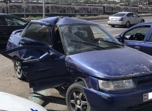 Աճառյան փողոցում բախվել են ավտոմեքենաներ․ կա տուժած