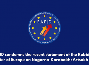 ՀՅԴ Հայ Դատի Եվրոպայի գրասենյակը դատապարտում է Եվրոպայի րաբբիական կենտրոնի վերջին հայտարարությունն Արցախի վերաբերյալ