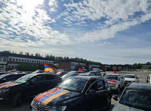 Ավտոերթ Շվեդիայում՝ ի սատարումն շրջափակված Արցախի