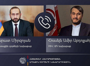 Հայաստանի և Իրանի ԱԳ նախարարները քննարկել են Հարավային Կովկասում կայունությանն ու անվտանգությանն առնչվող հարցեր