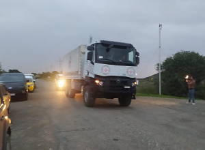 Աղդամ-Ստեփանակերտ և Լաչին-Ստեփանակերտ ճանապարհներով ԿԽՄԿ բեռնատարները միաժամանակ մտել են Ղարաբաղ․ Հաջիև