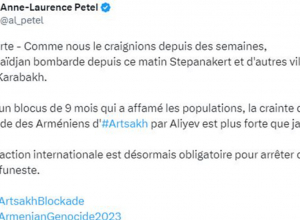 Անն-Լորանս Պետել․ Միջազգային արձագանքն այժմ պարտադիր է