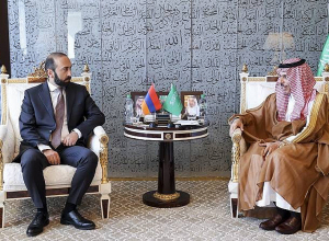 Արարատ Միրզոյանը հանդիպում է ունեցել Սաուդյան Արաբիայի Թագավորության արտաքին գործերի նախարարի հետ