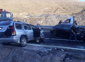Վթար Երևան-Գյումրի ավտոճանապարհին․ կան տուժածներ