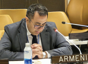 ՀՀ ԱԳ նախարարի տեղակալ Վահե Գևորգյանի ելույթը Հնագույն քաղաքակրթությունների ֆորումի նախարարական հանդիպմանը