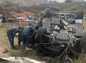 Ավտոմեքենան գլորվել է դաշտամիջյան հատված․ կա տուժած