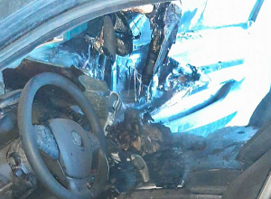 Հրդեհ ավտոտեխսպասարկման կետում