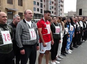 ՀՀ ՆԳՆ ոստիկանության և պարեկային ծառայողները հանձնում են ֆիզիկական պատրաստականության ստուգարքներ