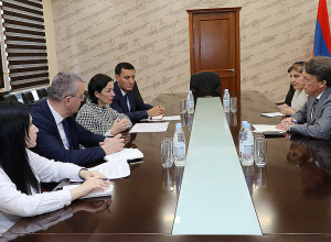 Ժաննա Անդրեասյանը Բելգիայի դեսպանին ներկայացրել է ԼՂ-ում հայկական մշակութային ժառանգությանը սպառնացող վտանգը