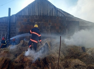 Այրվել է անասնակեր