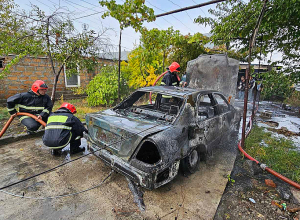 Նորամարգ գյուղում այրվել է ավտոմեքենա