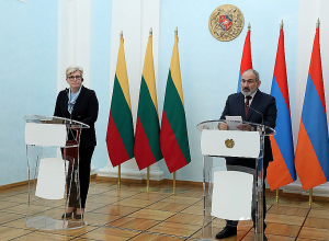 Премьер-министры Армении и Литвы выступили с заявлениями по итогам встречи