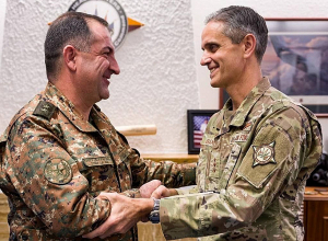 ՀՀ ԶՈՒ ԳՇ պետն ու ԱՄՆ եվրոպական հրամանատարության հրամանատարի տեղակալը քննարկել են հայ-ամերիկյան ռազմական համագործակցության զարգացմանն առնչվող հարցեր