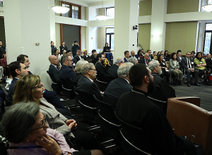 Արամ Ա կաթողիկոսը դասախոսություն է կարդացել Ջորջ Վաշինգտոն համալսարանում