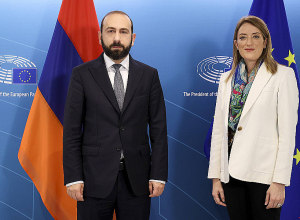 Արարատ Միրզոյանը հանդիպում է ունեցել Եվրոպական խորհրդարանի նախագահի հետ