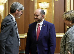 Ա. Հարությունյանն ընդունել է Շվեյցարիայի զարգացման և համագործակցության գործակալության տարածաշրջանային տնօրենին