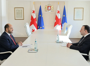 Араик Арутюнян встретился в Тбилиси с Ираклием Гарибашвили