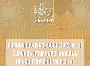Ավտոկայանատեղիների 2023թ. տարեկան վճարները կգործեն մինչև դեկտեմբերի 31-ը