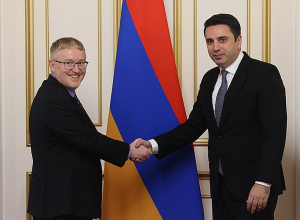 Ալեն Սիմոնյանն ընդունել է մեր երկրում Կանադայի դեսպանին