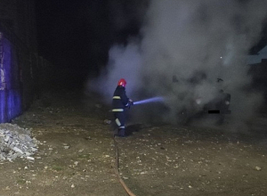 Այրվել են ավտոմեքենայի շարժիչի հատվածը և սրահը