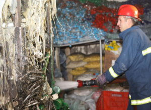 Հրդեհ Երևանի Հաղթանակ թաղամասում