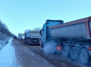 Փրկարարներն արգելափակումից դուրս են բերել 25 բեռնատար ավտոմեքենա