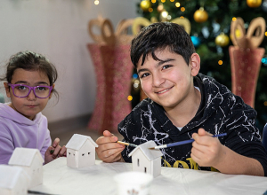Galaxy Group of Companies replaced the traditional New Year's gifts with houses of kindness and peace crafted by the children of Artsakh