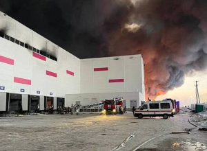 Սանկտ Պետերբուրգի մերձակայքում գտնվող Wildberries-ի պահեստում խոշոր հրդեհ է բռնկվել