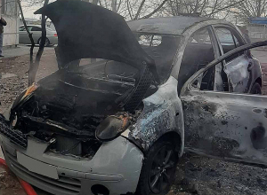 «Nissan» մակիշի ավտոմեքենա է այրվել