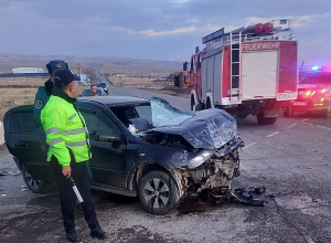 Փրկարար ծառայության մանրամասները Երևան-Գյումրի ավտոճանապարհին տեղի ունեցած վթարի մասին (լուսանկարներ)