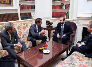 Արարատ Միրզոյանը հանդիպել է ՆԱՏՕ-ի գլխավոր քարտուղարի հատուկ ներկայացուցչին