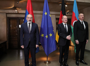 Փաշինյան-Շոլց-Ալիեւ եռակողմ հանդիպում է տեղի ունեցել