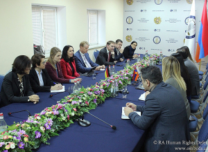 ՄԻՊ-ը ընդունել է Բունդեսթագի Իրավական հարցերի հանձնաժողովի նախագահին