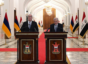 Հայաստանի և Իրաքի նախագահները հանդես են եկել մամուլի համար հայտարարություններով