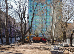 Մերգելյանի այգին վերակառուցվում է. քաղաքապետարան