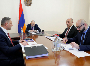 Վարչապետին է ներկայացվել Պետական պահպանության ծառայության գործունեության հաշվետվությունը