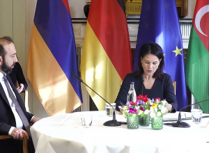 Հայաստանի, Գերմանիայի և Ադրբեջանի ԱԳ նախարարների եռակողմ հանդիպումը