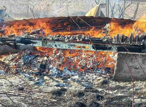 Հրդեհ է բռնկվել Բյուրական գյուղում