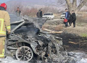 Այրվել է ավտոմեքենա