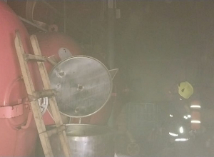 Հրդեհ Ոսկեվազ գյուղի գործարանում