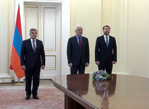 Հանրապետության նախագահի նստավայրում տեղի է ունեցել դատավորների երդման արարողություն