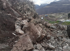 Քարաթափում Տավուշ գյուղում