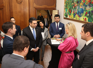 Ալեն Սիմոնյանը Բելգիայում ԱԺ պատվո շքանշանով է պարգեւատրել ԵԽ պատգամավորների