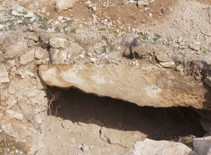Հողաքանդման հետևանքով հայտնաբերվել են 6  քարե կոթող, որոնք թվագրվում են մ․թ․ա երկրորդ հզ․-ի երկրորդ  կեսով